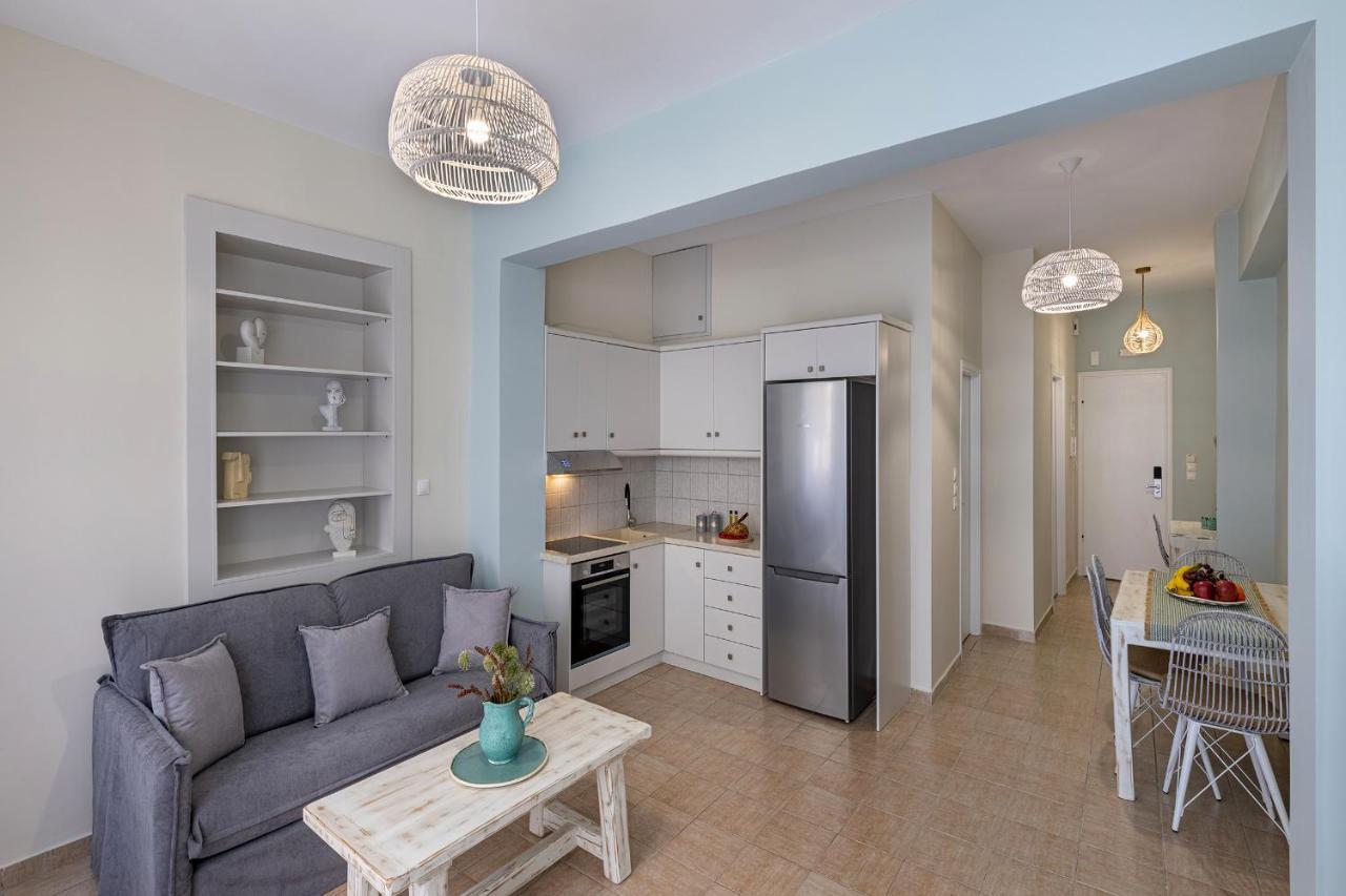 Grammata Suites Ermoupoli Bagian luar foto
