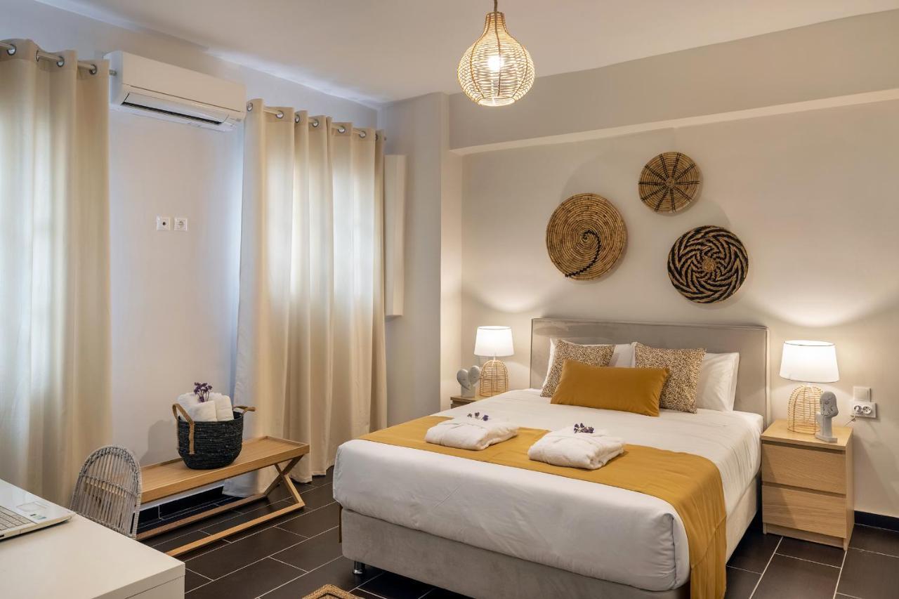 Grammata Suites Ermoupoli Bagian luar foto