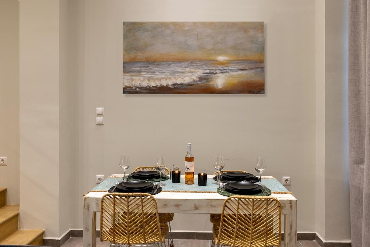 Grammata Suites Ermoupoli Bagian luar foto